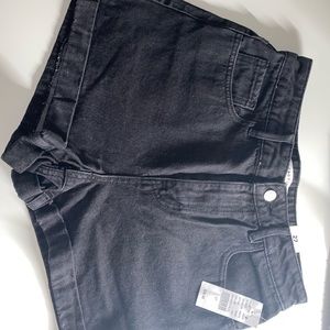 PacSun black mom jean shorts